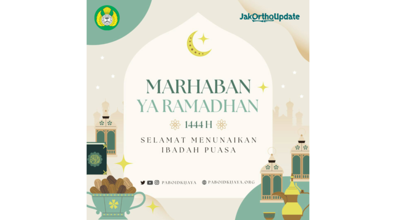 Selamat Menunaikan Ibadah Puasa Ramadhan 1444 Hijriah